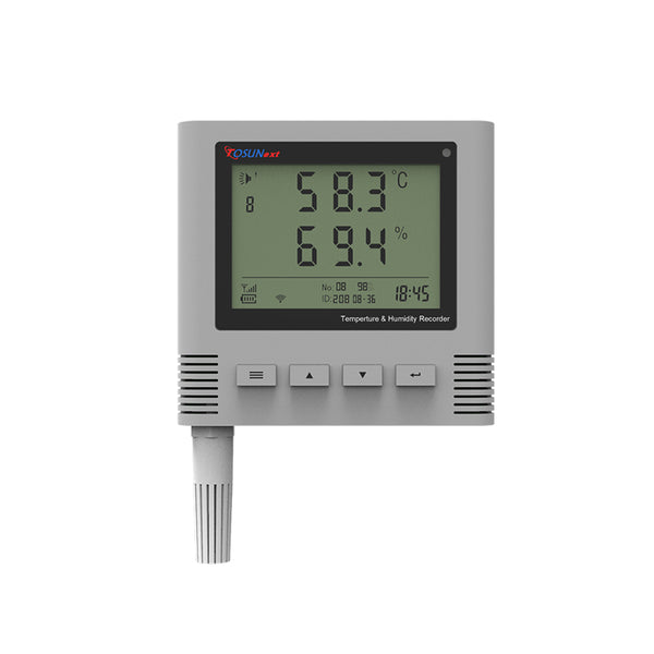 Wireless temperature and humidity recorder
